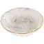 Тарілка супова Alba ceramics Marble, 14 см, сіра (769-031) - мініатюра 1