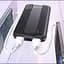 Зовнішній акумулятор Power bank AWEI P20K 10000 mAh 2 USB батарея заряджання Чорний - мініатюра 2