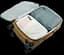 Дорожня сумка Thule Compression Packing Cube Medium TCPC-202 Pond Gray (7121848) - мініатюра 3