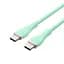 Кабель Vention USB 2.0 C Male to C Male 5A Cable 2 м зеленый Silicone Type (TAWGH) - миниатюра 2