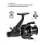 Котушка Brain Apex Double 4000 Screw Handle 6+1BB - мініатюра 9