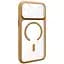 Чехол Пластик+PC GETMAN Moon Clear with MagSafe для Apple iPhone 17 Pro (6.3) Brown - миниатюра 1