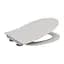 Унитаз подвесной Roca Victoria Rimless с сидением Soft Close Slim A34H398000, Белый - миниатюра 2