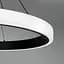 LED люстра подвесная в черном кольцевом корпусе Ø 70 см | Line F | Ст. MJ313-700 BK - миниатюра 3