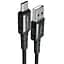 Дата кабель Acefast C1-04 USB to Type-C 3A (1.2m) Black - мініатюра 1