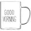 Набор чашек Ardesto Good Morning, 420 мл, прозрачный (AR2642GM) - миниатюра 2
