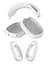 Чохол-накладка DK для Apple AirPods Max 1/2 | Silicone Candy Friendly 3в1 (white) - мініатюра 3