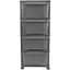 Комод Violet House 0354 Classic Black 39.5х47х90 см (0354 Classic BLACK) - миниатюра 1