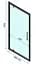 Душова кабіна Rea Rapid Swing 90x120 black REA-K6422 + REA-K6407, Чорний матовий, Універсальна, прозрачний, Чорний матовий - мініатюра 6