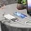 Зарядная мобильная батарея Hoco J102 10000mAh PD20W+QC3.0 с быстрой зарядкой и дисплеем (Белый) - миниатюра 4