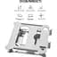 Подставка для ноутбука OfficePro LS610 Silver [144410] - миниатюра 11