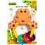 Игрушка-погремушка Baby Team Жабка (8449_помаранчевий) - миниатюра 2