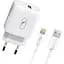 Зарядний пристрій Sky Dolphin SC22EL 1USB 2.1A White MZP-000158 кабель Lightning - мініатюра 1