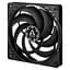 Корпусний вентилятор 120 мм Arctic P12 Slim PWM PST 3pcs ACFAN00275A Black - мініатюра 1