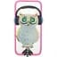 Чехол-накладка Toto TPU Stones Case IPhone 5/5S/SE Owl in Headphones Green - миниатюра 1