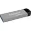 Флеш-накопичувач Kingston USB3.2 128GB DataTraveler Kyson Silver/Black (DTKN/128GB) - мініатюра 3