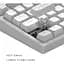 Клавіатура Dark Project ALU81 Terra Nostra ENG/UA White (DPKB_NOSTRA_81_ANSI_WHITE_UA) [122653] - мініатюра 8