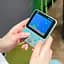 Ретро ігрова приставка SUP G7 Game Box Portable 666 in 1 AV (Green) [74651] - мініатюра 4