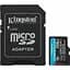 Карта пам'яті Kingston MicroSDXC 256GB Canvas Go! Plus class10 UHS-I U3 V30 Adapter SD (SDCG4/256GB) - мініатюра 1