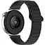 Ремешок DK CDK для Samsung Active 2 (R820 / R825) 44mm 20mm Silicone Shaped Magnetic (018822) (black) - миниатюра 2
