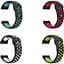 Набір ремінців Becover Vents Style для Huawei Watch GT / GT 2 46 mm / GT 2 Pro / GT Active / Honor Watch Magic 1/2 / GS Pro / Dream Girl 4 кольори (706540) - мініатюра 1