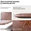 Геймерский стол Sihoo D07 1.6m Walnut/Black (D07B-101/D07J-101-AB) - миниатюра 5