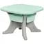 Дитячий столик з двома стільцями Bambi NEW TABLE-5 бежево-м'ятний - мініатюра 2