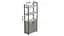 Етажерка 3/60 Ferrum-decor Серії Конект з тумбою 144x60x28 Чорний ДСП Бетон (FRD-104448) - мініатюра 3
