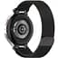 Браслет Milanese Button Samsung Galaxy Watch 6 Classic 43mm 6 Classic 47mm - чорний ширина кріплення 20мм металевий Watchbands (W42-6WB23928076) - мініатюра 1