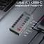 USB-хаб Promate на 7 портов (gegahub-10g) - миниатюра 5