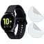 Защитная пленка для Samsung Galaxy Watch Active 2 40mm Aluminium Black - 2шт прозрачная Watchbands (WB000A240PL2-ABLACK) - миниатюра 1
