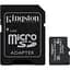 Карта памяти Kingston 8GB microSDHC Industrial C10 A1 pSLC Card + SD Adapter SDCIT2/8GB (SDCIT2/8GB) - миниатюра 1