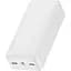 Зовнішній акумулятор Baseus Bipow 15W 30000mAh White [PPDML-K02] [66063] - мініатюра 2