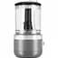 Кухонний мінікомбайн KitchenAid 5KFCB519EDG 1.3 л бездротовий сірий - мініатюра 2