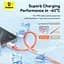 Кабель Baseus 0℃ Series Fast Charging Cable Type-C to Type-C 100W 1m P10368800731-00 Coral - мініатюра 4