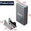 Зарядная станция ILEPO 800W многопортовая на 2 USB + 8 Type-C / сетевое мультизарядное устройство Black (19022) - миниатюра 3