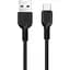 Кабель Hoco X20 USB to Type-C 3A 2 м PVC TPE connectors чорний - мініатюра 1
