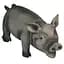 Flamingo Swine Black фламинго игрушка для собак поросенок реалистично хрюкающий черный 22х10х10 см - миниатюра 1