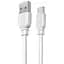 Кабель Remax Suji Pro USB 2.0 to Type-C 2.4A 1 м белый (RC -138a-w) - миниатюра 1