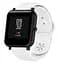 Ремінець Silicone 20 mm Watch Active/Galaxy S4 42 mm/Gear S2/Xiaomi Amazfit Білий - мініатюра 2