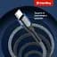 Кабель ColorWay USB-C - Lightning (M/M), PD Fast Charging, 3 А, 1 м, Grey (CW-CBPDCL033-GR) - миниатюра 2