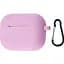 Чехол Silicone Case + Carabine для Apple AirPods Pro 2 Lilac [74312] - миниатюра 1