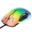 Компьютерная мышка Onikuma проволочная C24 с RGB подсветкой прозрачный корпус 800-7200 DPI Dual Scroll для ПК - миниатюра 3