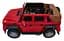 Дитячий електромобіль Mercedes Benz Maybach G650, з регулюванням сидінь, червоний - мініатюра 5