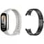 Фітнес-браслет Xiaomi Smart Band 9 Titan Gray + металевий ремінець Type C Black - мініатюра 1