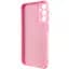 Чохол TPU GETMAN Liquid Silk Full Camera для Samsung Galaxy M34 5G Рожевий / Pink - мініатюра 4