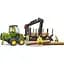 Іграшкова машинка Bruder Трактор John Deere 1210E з системою захоплення, причепом та колодами 1:16 (2133) - мініатюра 4