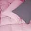 Наволочка MirSon Фланель Ash Grey-Pink 45х45 см (2200009660955) - миниатюра 1
