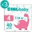 Набір підгузків Dino Baby 4 (7-14 кг) 120 шт. (3 упаковки по 40 шт.) - мініатюра 2