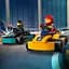 Конструктор LEGO City Картинг и гонщики и гонщики 99 деталей (60400) - миниатюра 7